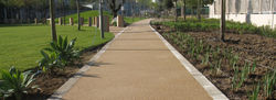 Resin bound path