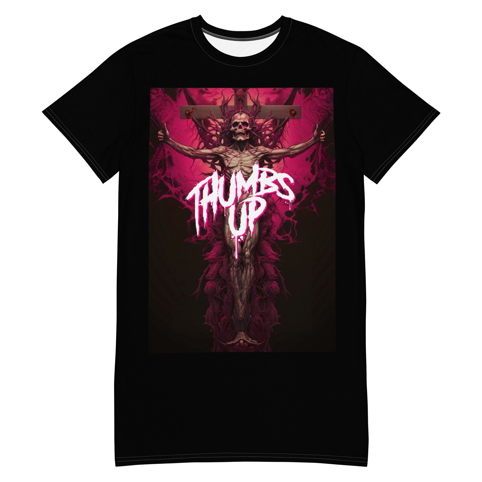 Thumbs up Shirtkleid Black