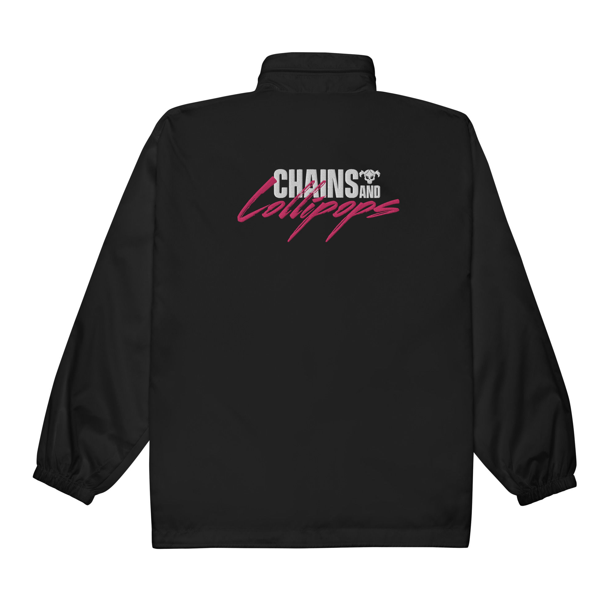Bestickter Logo Windbreaker Woman
