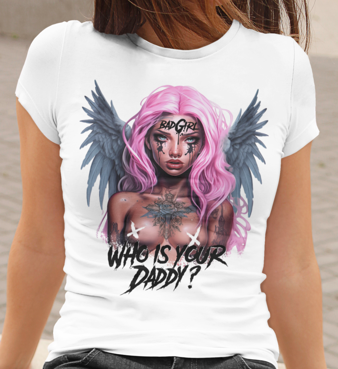 Who is your Daddy Unisex Shirt White