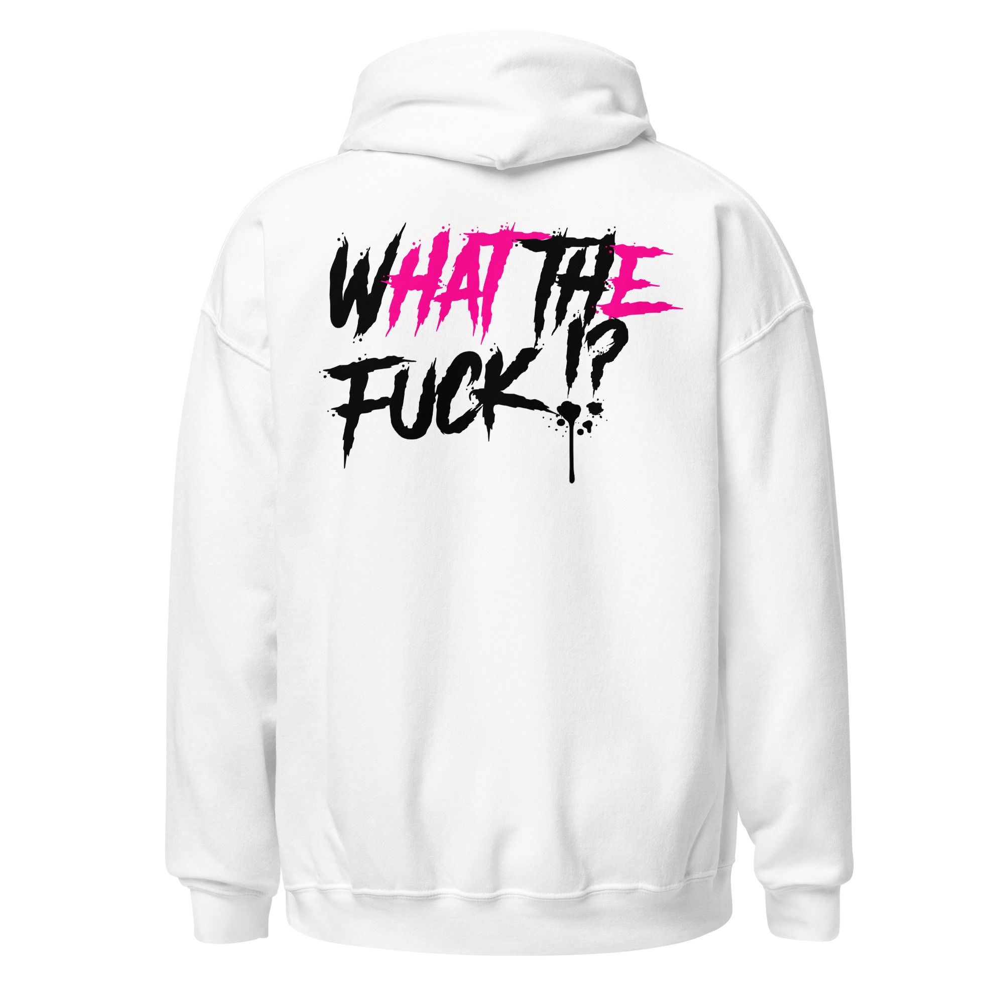 WTF Unisex Hoodie White