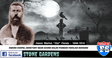 Stone Gardens: "Dying is but going home" was a fitting epitaph for a Polk County pioneer who homesteaded near Acorn