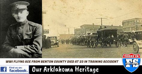 Or Arklahoma Heritage: A WWI winner of the Distinguished Cross for wartime heroics hailed from rural Benton County