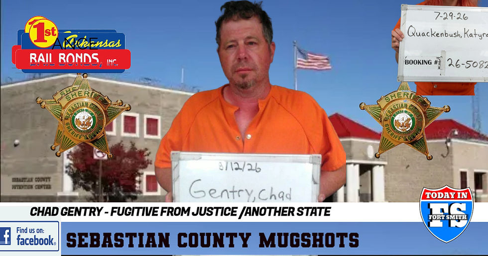 Sebastian County Mugshots: August 11, 2026