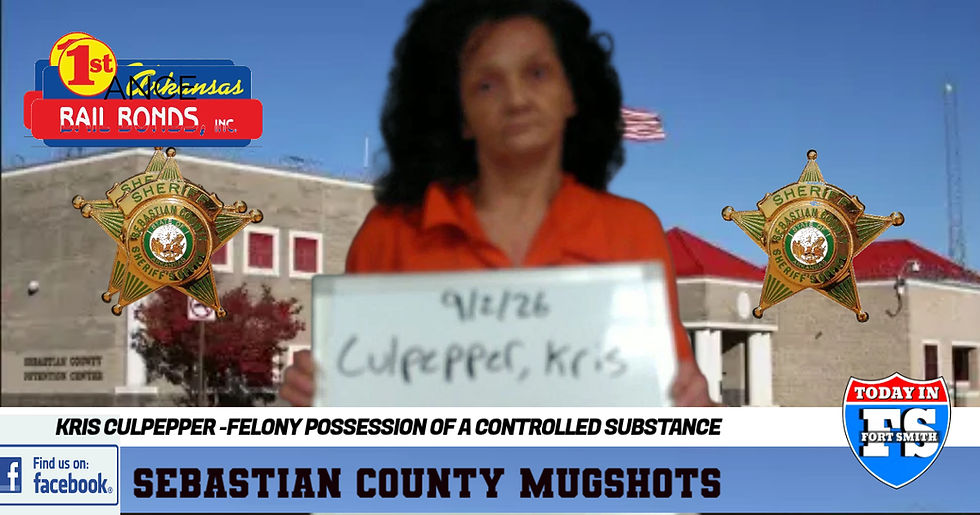 Sebastiaan County Mugshots: September 2, 2o26