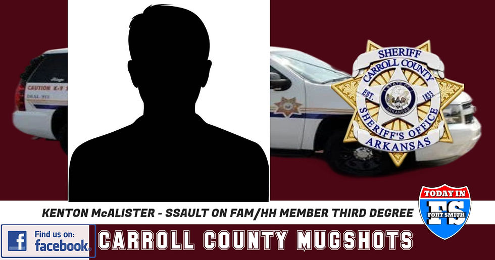Carroll County Mugshots" June 18-22, 2026