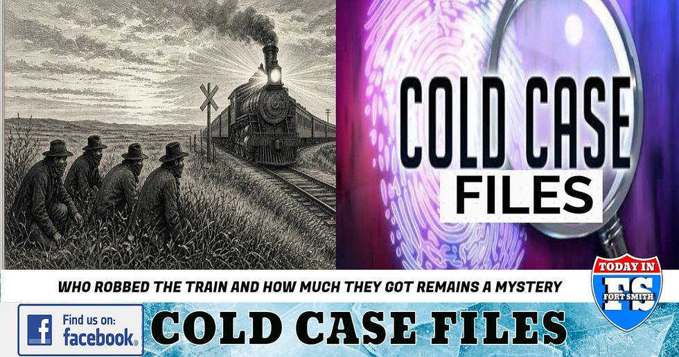 Cold Case Files: A 1912 train robbery three miles northeast of Poteau is unsolved in more ways than one