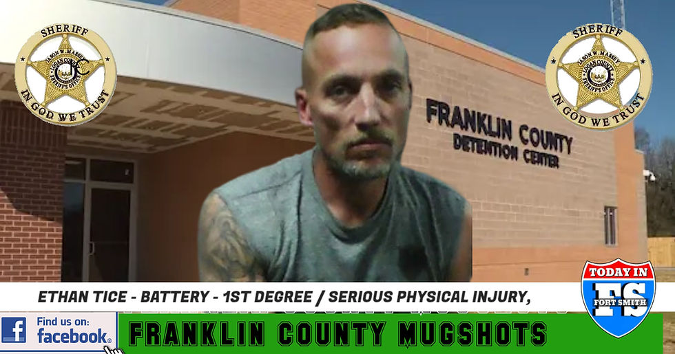 Franklin County Mugshots: October 24-27, 2026