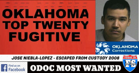 Oklahoma Department of Corrections Most Wanted: Jorge Niebla-Lopez remains at large 18 years after prison escape