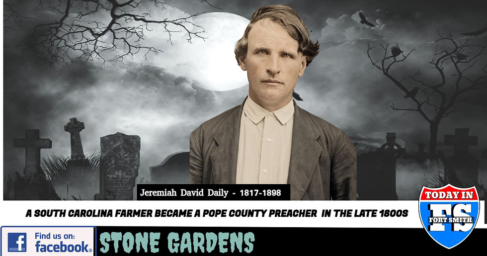 Stone Gardens: Grave on Linker Mountain southwest of Dover holds remains of a transplanted preacher