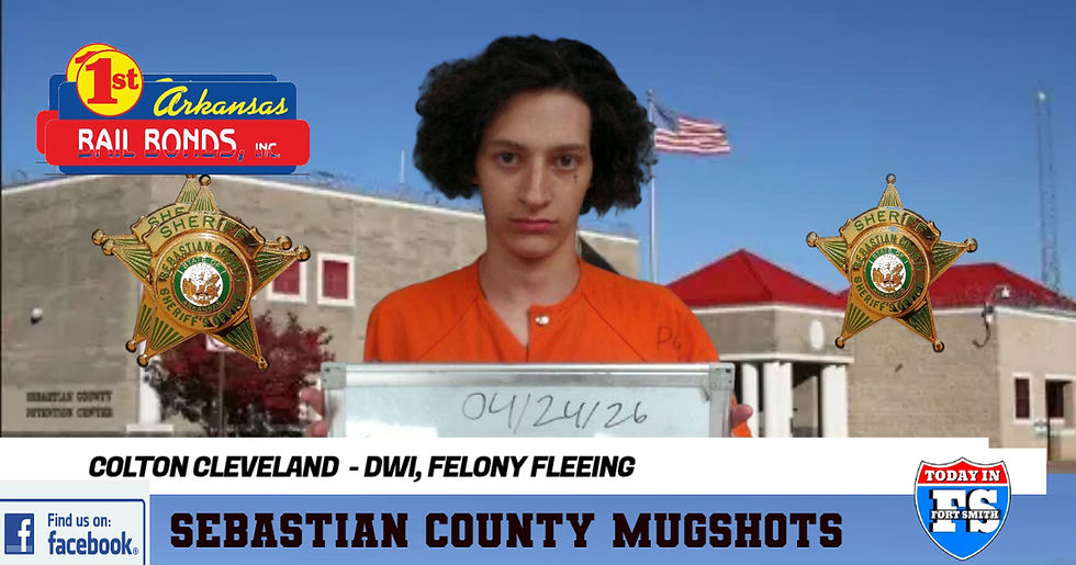 Sebastian County Mugshots: April 24, 2026