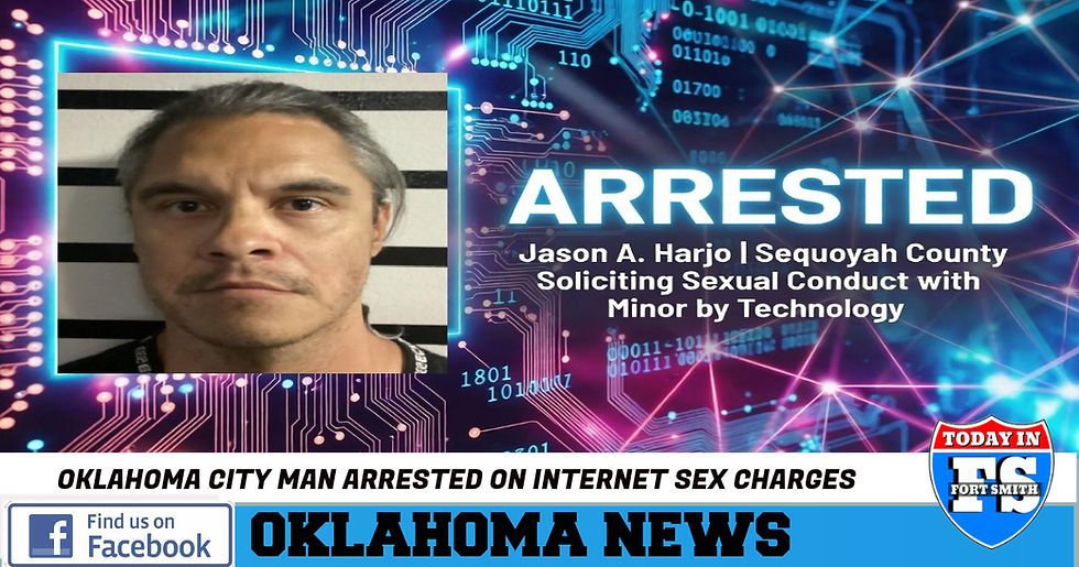 Repeat offender arrested in Sequpyah County for internet solicitation of a minor for sexual communication or contact