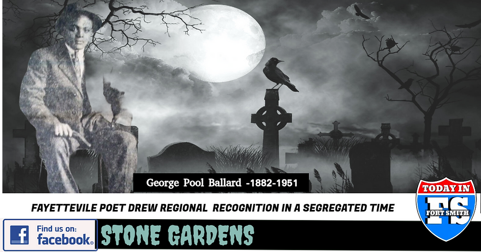 Stone Gardens: An itinerant poet with Arkansas roots saw his words published across a cross-section of states