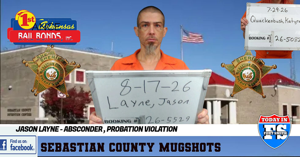 Sebastian County Mugshots: August 17, 2026