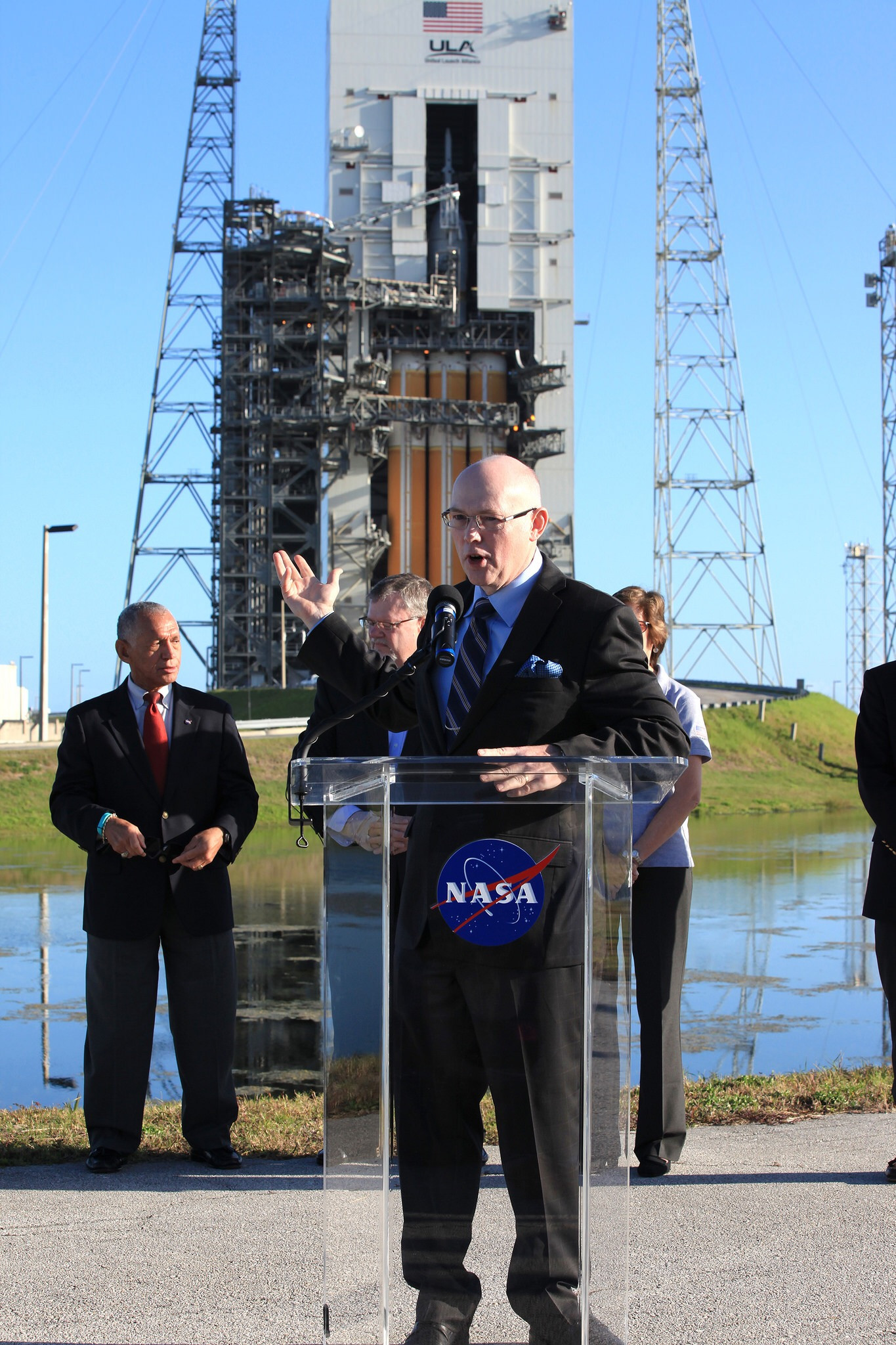Tory Bruno at EFT-1 // Photo Credit: NASA