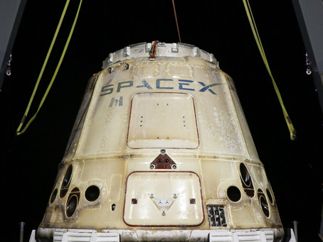 SpaceX's Cargo Dragon spacecraft returns from the International Space Station