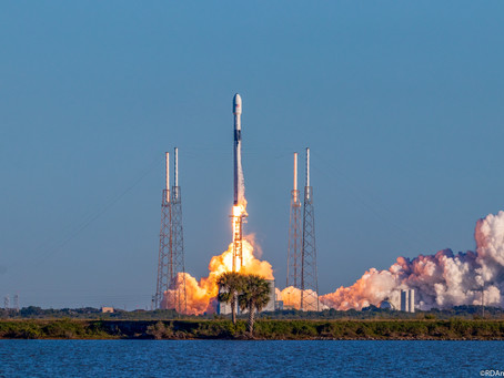 SpaceX launches GPS satellite for Air Force with expended Falcon 9
