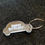 Thumbnail: Personalised laser cut key ring - car shape