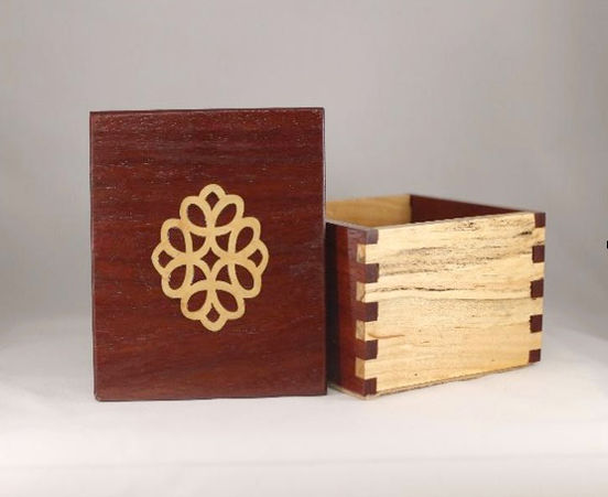 wooden inlaid box by RazorSharpWood