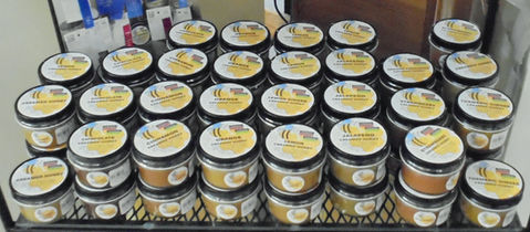 Lake in the Willows Apiary flavored honey spreads