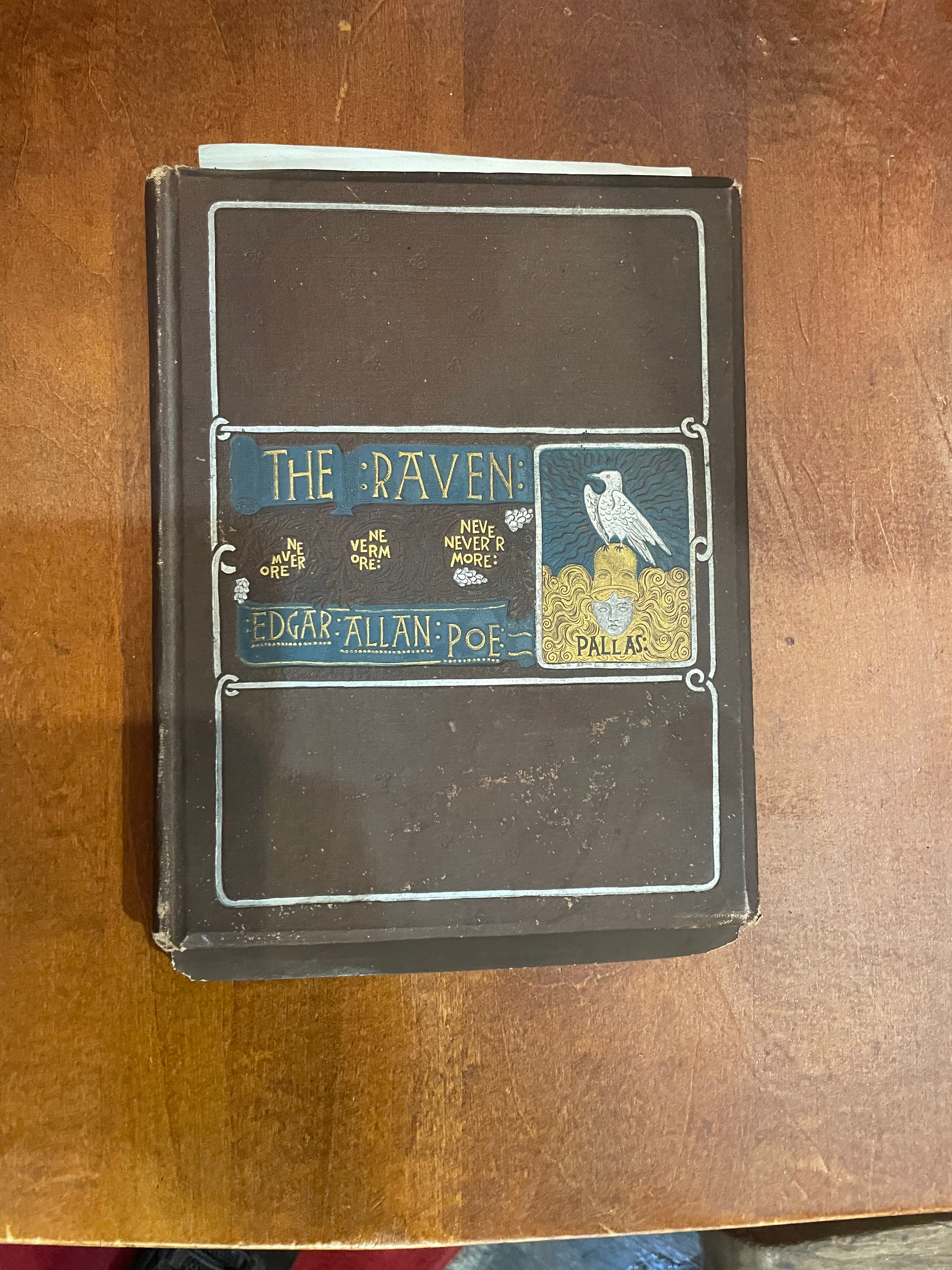 First Edition Edgar Allan Poe 'The Raven' Illustrated,
