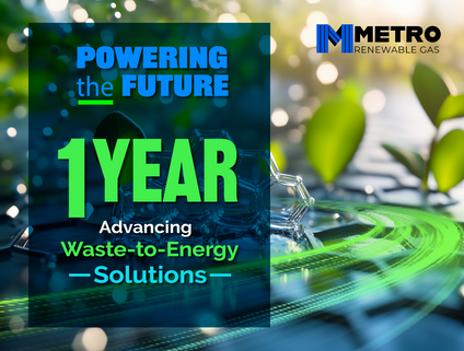 MRG Celebrates Year One — Turning Waste into Clean Energy