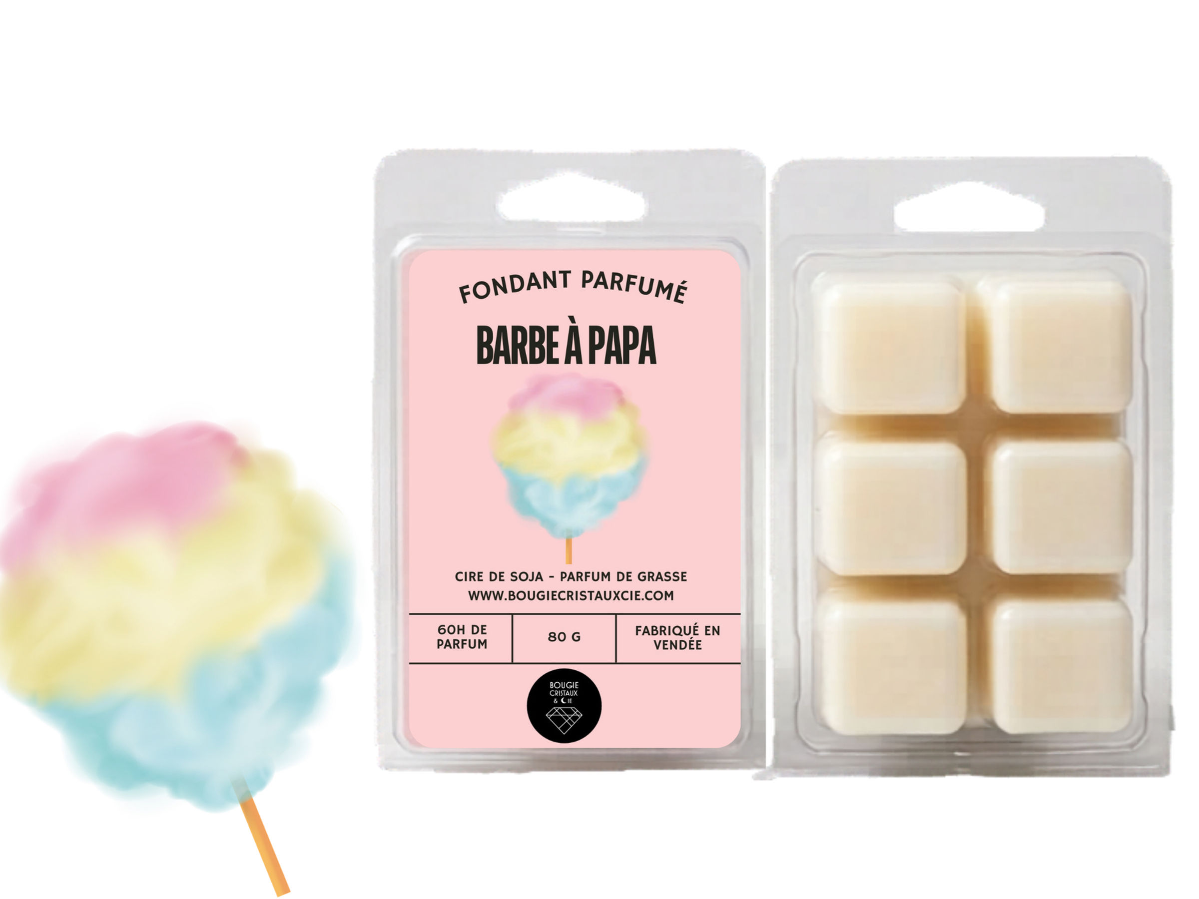 Fondant parfumé - BARBE À PAPA