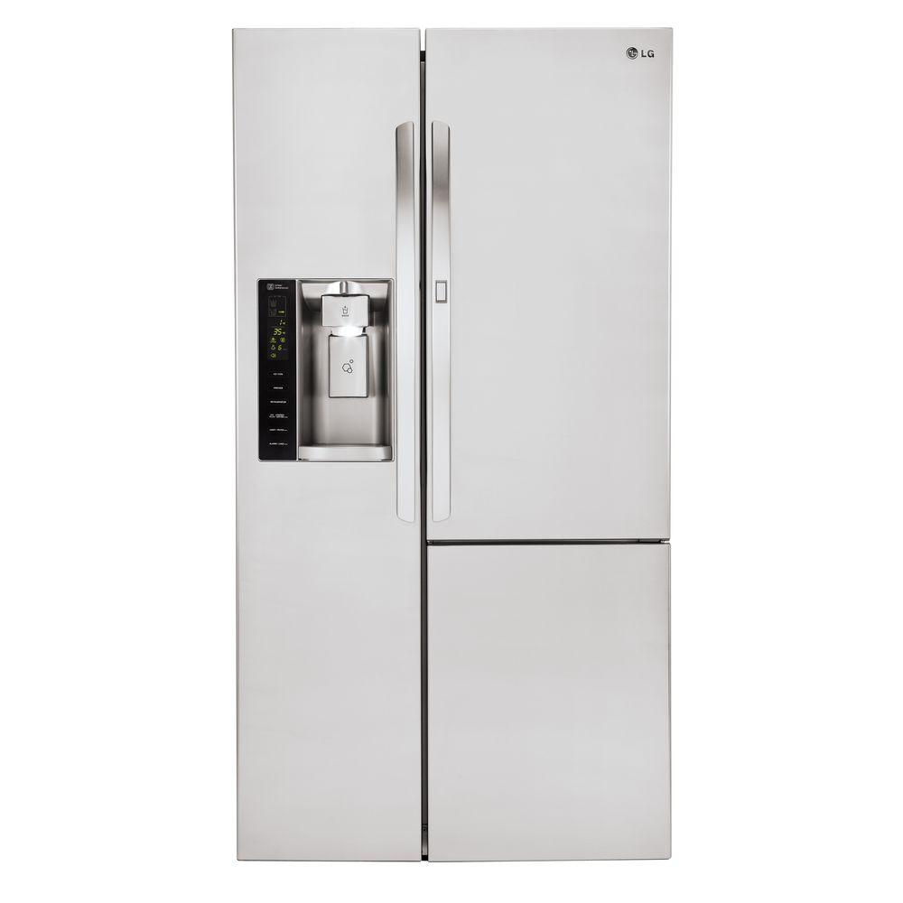 Side by Side Refrigerator with Door-in-Door