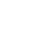 White nf services logo
