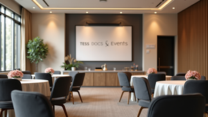 Événements d'entreprise sur mesure avec Tess Docs & Events