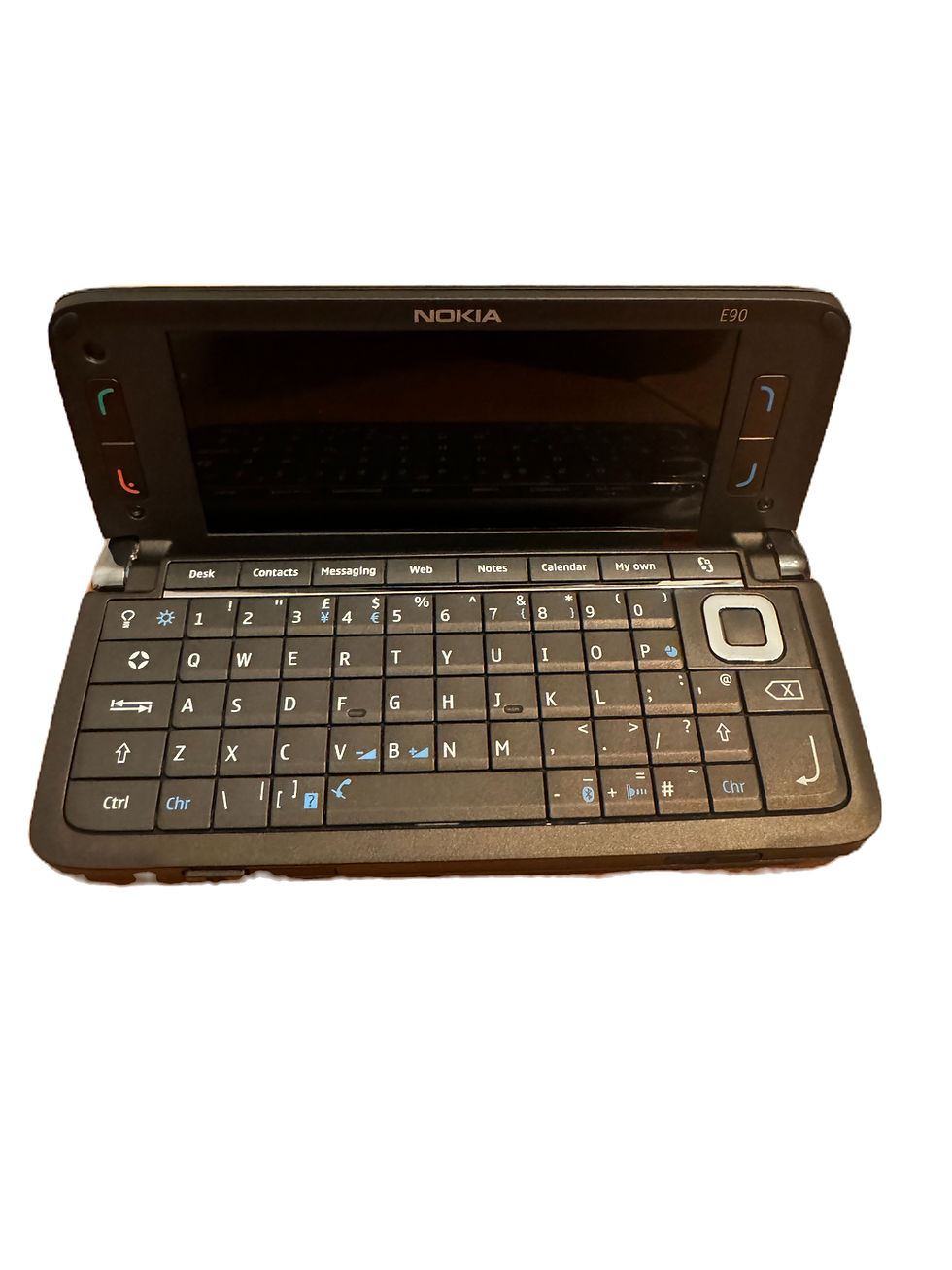 Nokia e90 White Background