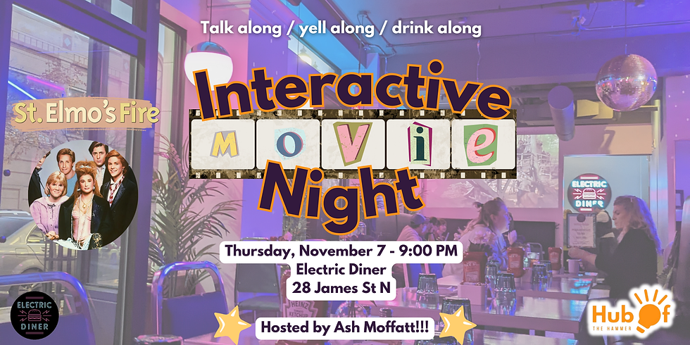 80's Interactive Movie Nights!