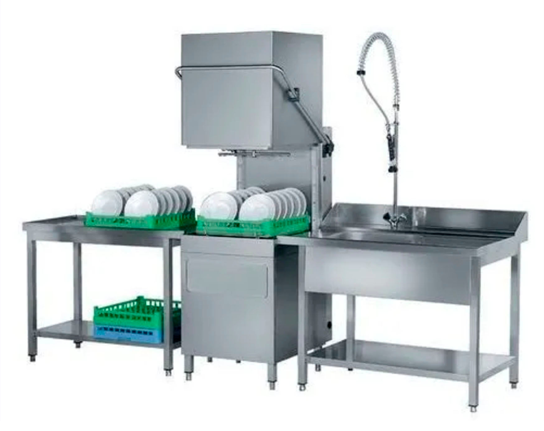 Lavadora de Vajilla de cúpula