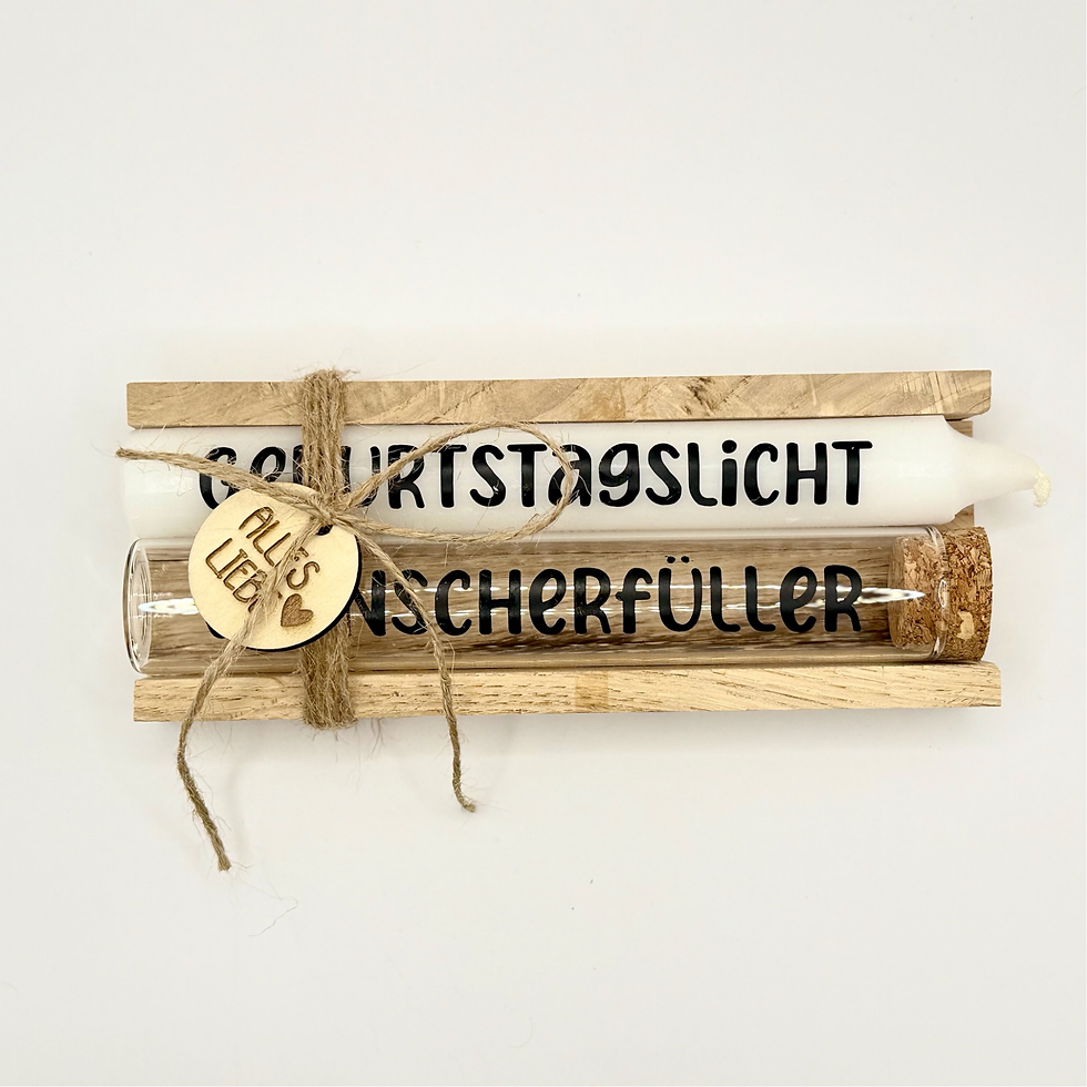 Miniaturbild: Kerzenset „Licht & Wunscherfüller“