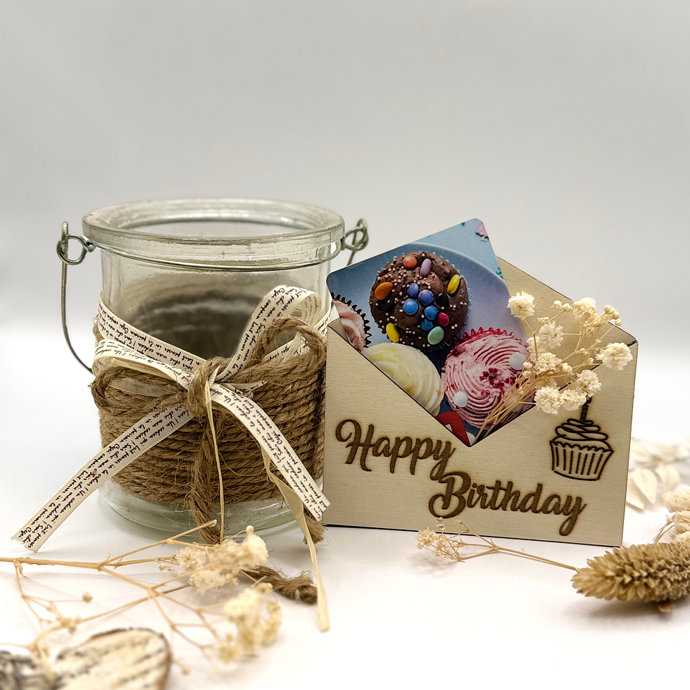 Miniaturbild: Geldgeschenk Geburtstag - liebevoller Holzumschlag