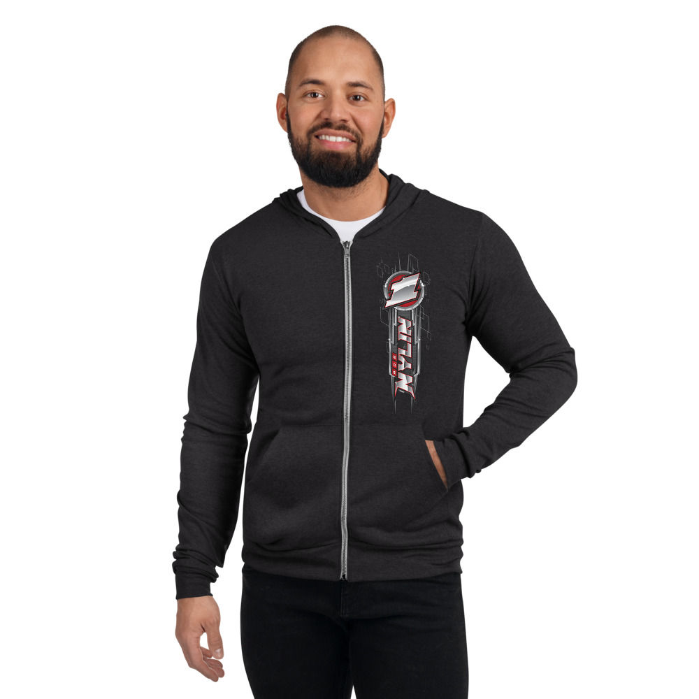 2020 Rob Nylin #1 Zip-up Hoodie