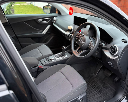 Clean Interior of Audi Q2
