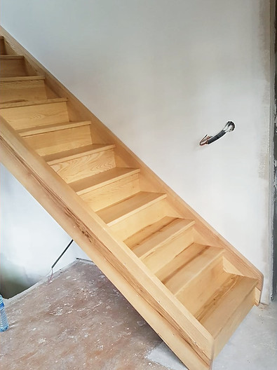 Escalier en frêne