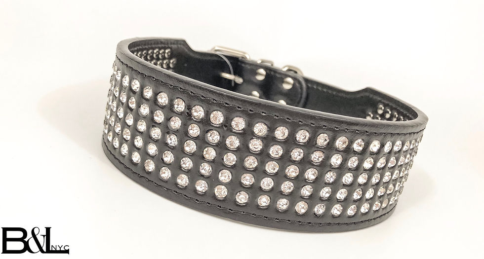 Thumbnail: The Rockefeller Rhinestone Leather | B&L Grooming - Forest Hills