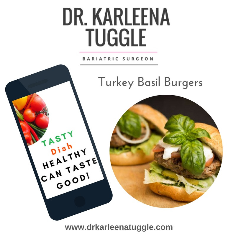 Turkey Burger Bariatric