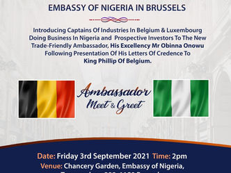 Ambassador MEET & GREET Brussels 2021