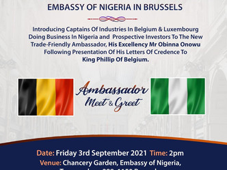 Ambassador MEET & GREET Brussels 2021