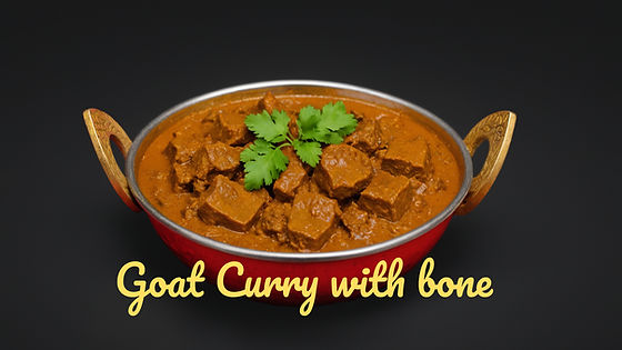 Goat Curry (with bone)