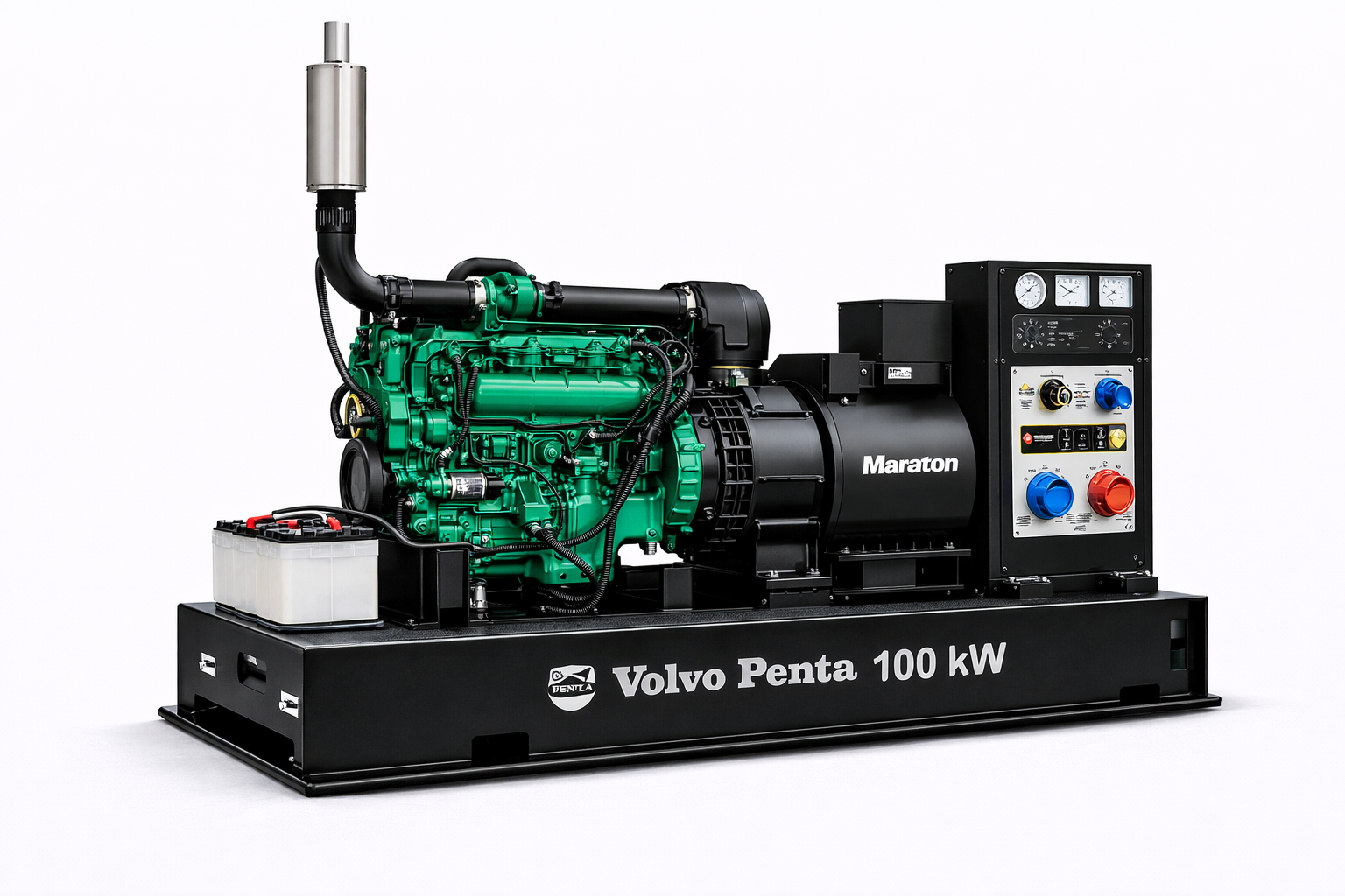 Grupo Electrógeno Trifásico Petrolero Volvo Penta – 100 kW