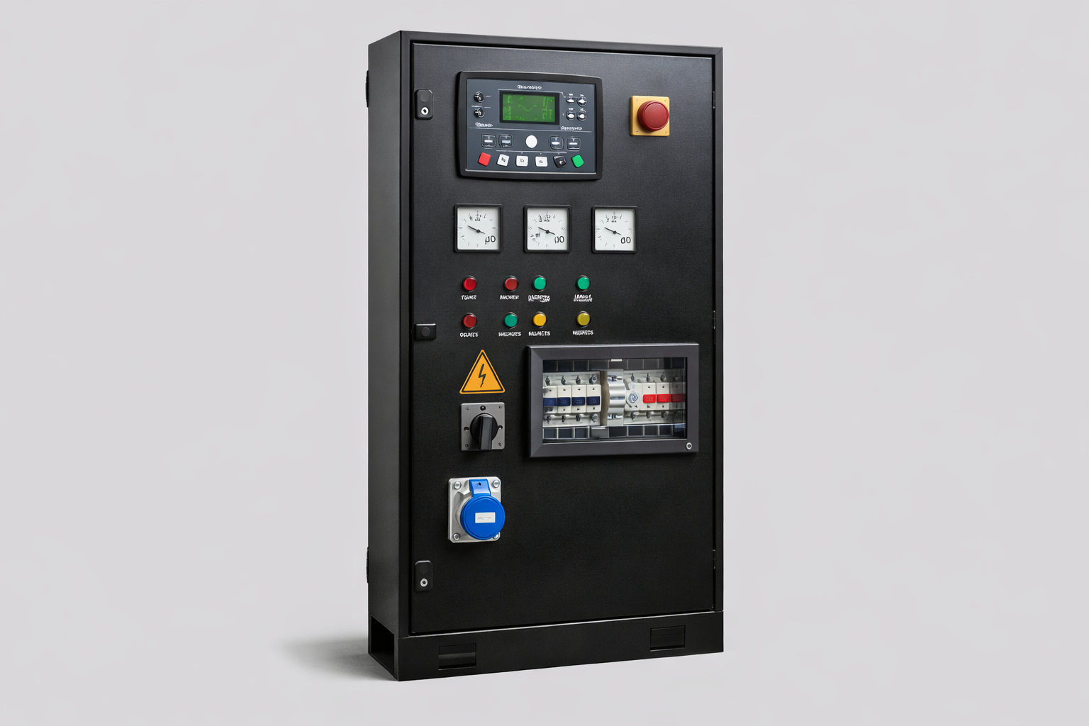 Tablero de Control Analógico / Digital para Grupo Electrógeno – 100 kW