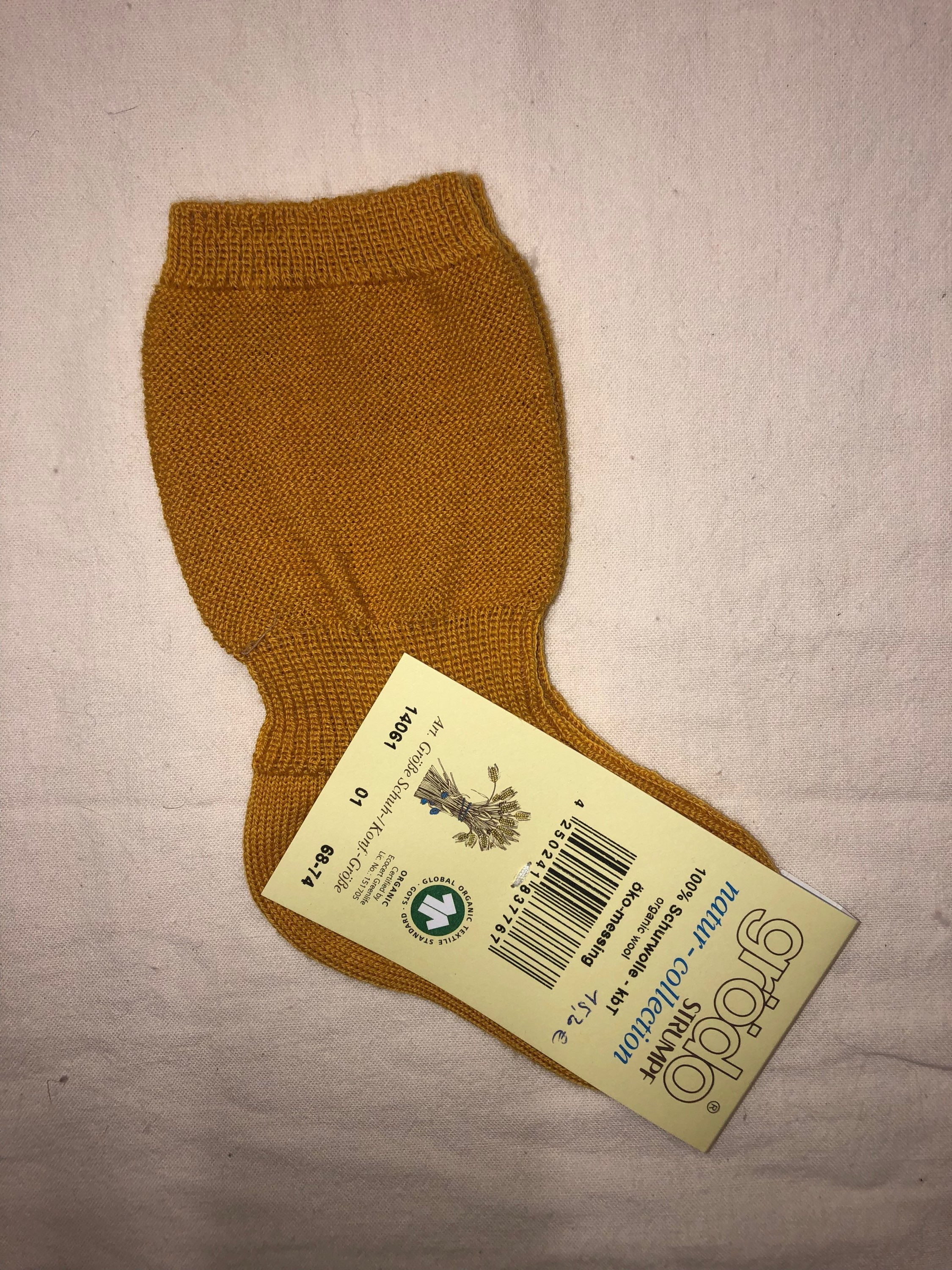 Wollsocken ab Gr.17, Blau
