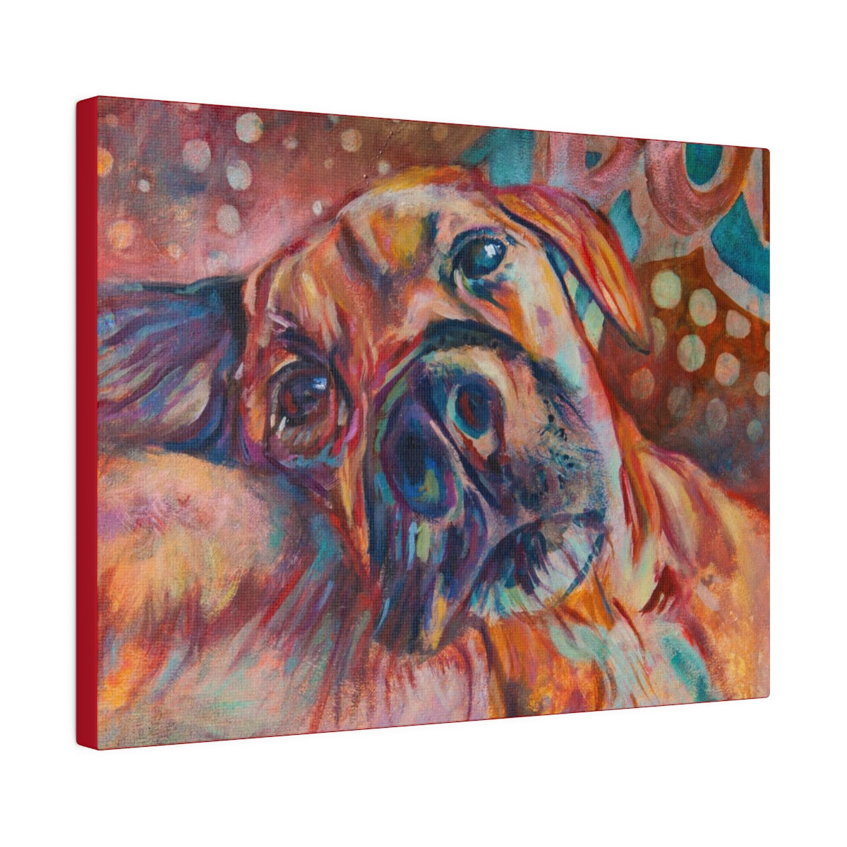 Lovey, Matte Canvas, Stretched, 0.75"