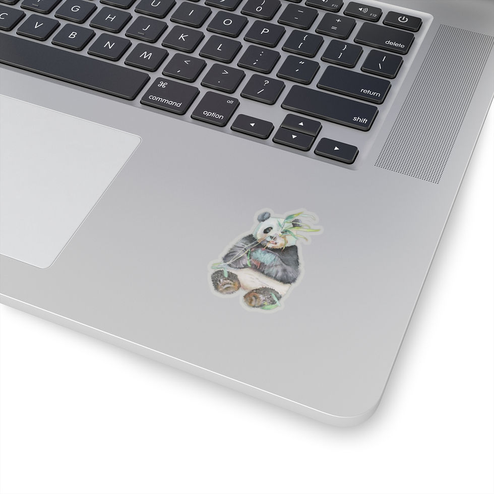 Thumbnail: Panda Kiss-Cut Stickers