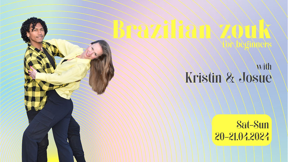 BRAZILIAN ZOUK FOR BEGINNERS WITH JOSUE AND KRISTIN