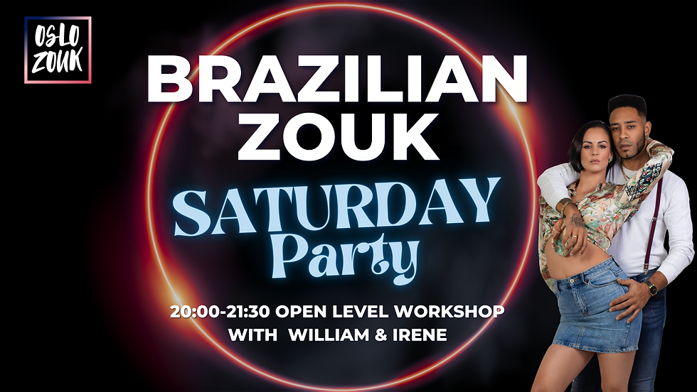 BRAZILIAN ZOUK NIGHT - WITH WILLIAM & IRENE